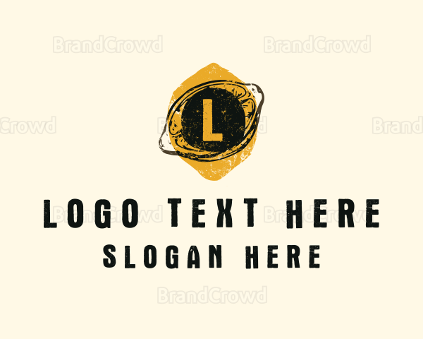 Grunge Lemonade Stall Logo