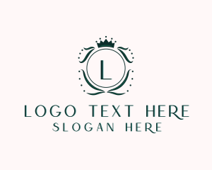 Elegant - Crown Royal Shield logo design