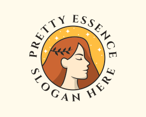 Pretty - Beauty Woman Sparkle logo design