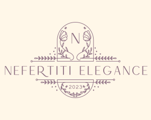 Elegant Flower Boutique logo design