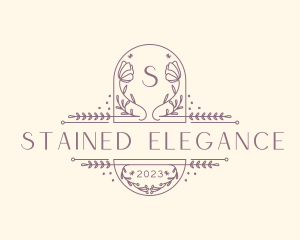 Elegant Flower Boutique logo design