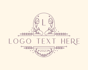 Boutique - Elegant Flower Boutique logo design