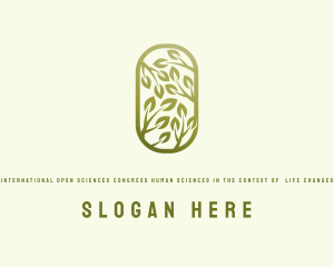 Produce - Natural Green Leaf logo design