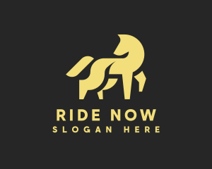 Wildlife Horse Stable logo design