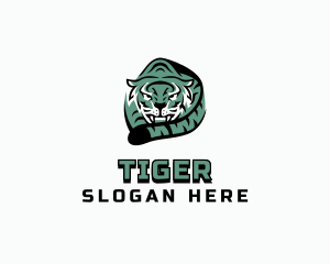 Sneaking Tiger Avatar logo design