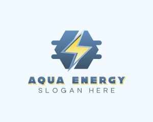 Lightning Bolt Energy logo design