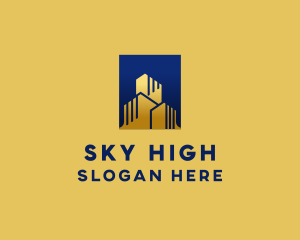 High Rise Buildings  logo design