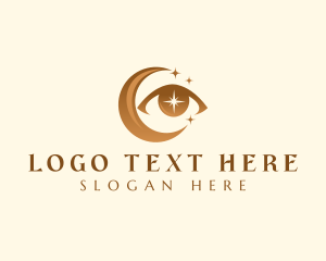 Mystical - Mystic Moon Eye logo design