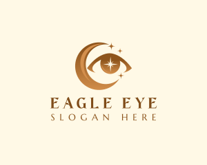 Mystic Moon Eye logo design