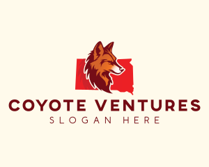 South Dakota Coyote logo design