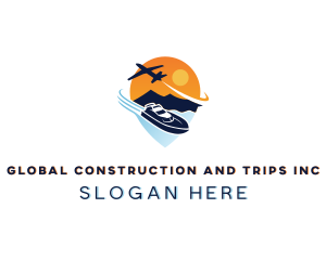 Tourist - Gps Travel Cruise logo design