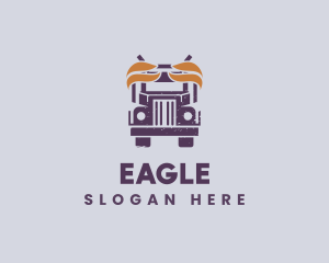 Truck Vehicle Delivery Logo