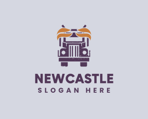 Truck Vehicle Delivery Logo