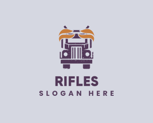 Delivery - Truck Vehicle Delivery logo design