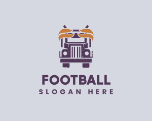 Vehicle - Truck Vehicle Delivery logo design