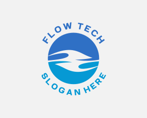 Tech Waves Firm logo design