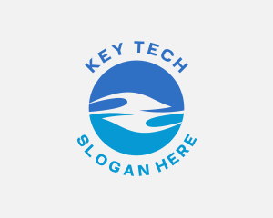 Tech Waves Firm logo design