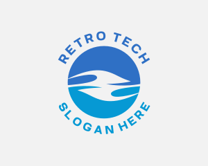 Tech Waves Firm logo design