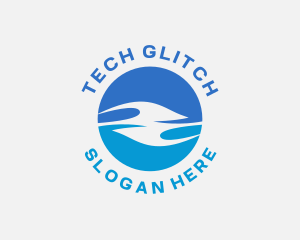 Tech Waves Firm logo design