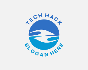 Tech Waves Firm logo design