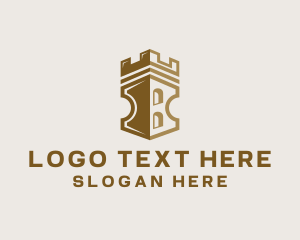Legion - Castle Shield Defense logo design