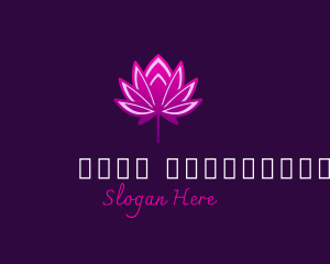 Modern - Lotus Flower Bud logo design