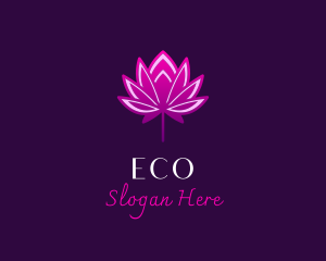 Florist - Lotus Flower Bud logo design