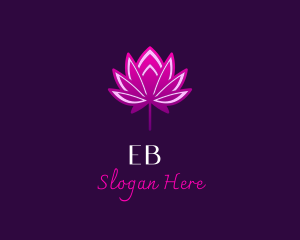 Ornament - Lotus Flower Bud logo design