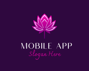 Bud - Lotus Flower Bud logo design