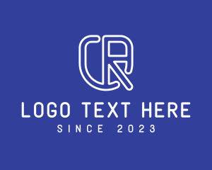 Defense - Shield Company Letter CR logo design