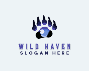  Wild Paw Wildlife logo design