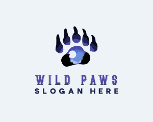  Wild Paw Wildlife logo design