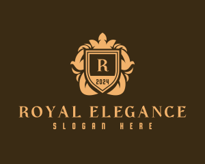 Premium Hotel Shield logo design