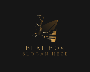 Rhythm - Piano Musician Instrument logo design