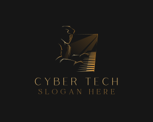 Organ - Piano Musician Instrument logo design