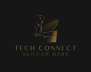Instrument - Piano Musician Instrument logo design