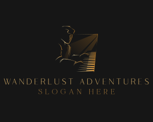 Rhythm - Piano Musician Instrument logo design