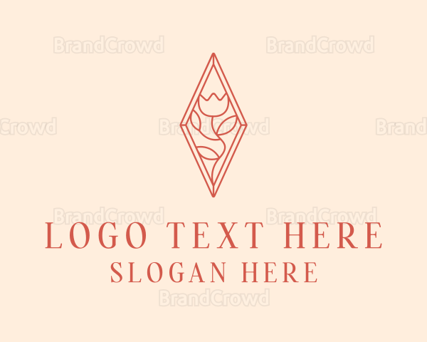 Elegant Rose Bloom Logo