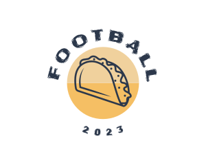 Cafeteria - Mexican Dish Taco logo design