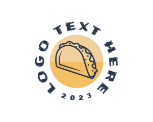 Event - Mexican Dish Taco logo design