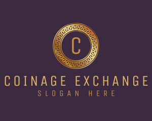 Coinage - Financial Crypto Money Bitcoin logo design