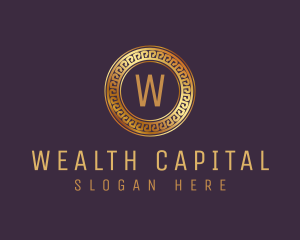 Financial Crypto Money Bitcoin logo design