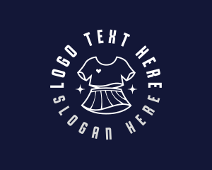 Hanger - Fashion Clothing Skirt logo design