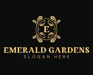 Floral Garden Boutique logo design