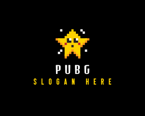 Pixel - Pixel Gaming Star logo design