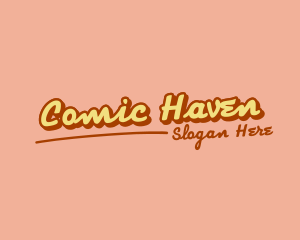 Comics - Retro Funky Business logo design