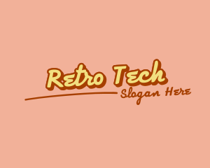 Retro Funky Business logo design