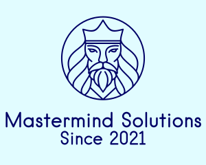 Master - Blue Poseidon Avatar logo design