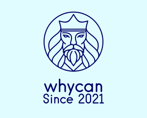Streamer - Blue Poseidon Avatar logo design