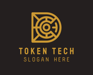 Token - Modern Cryptocurrency Token logo design